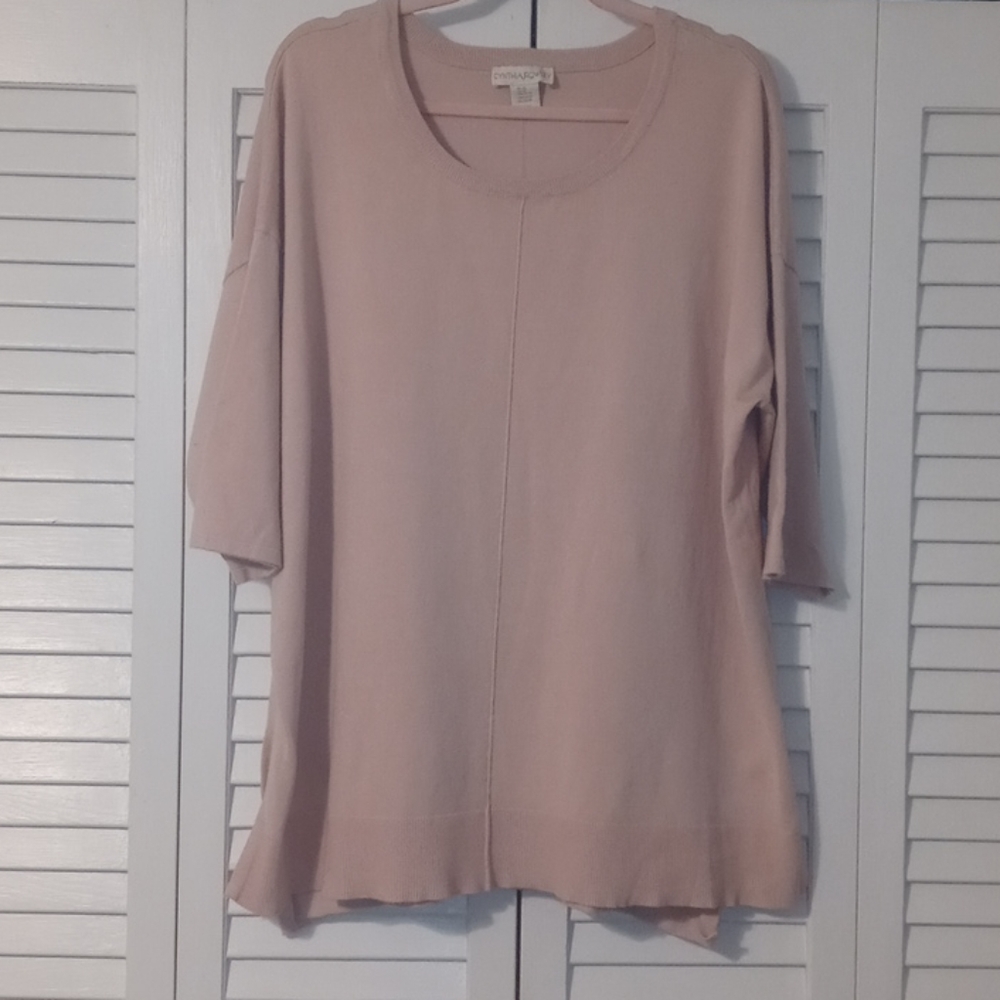 ❤ Cynthia Rowley Blush Pink Sweater!